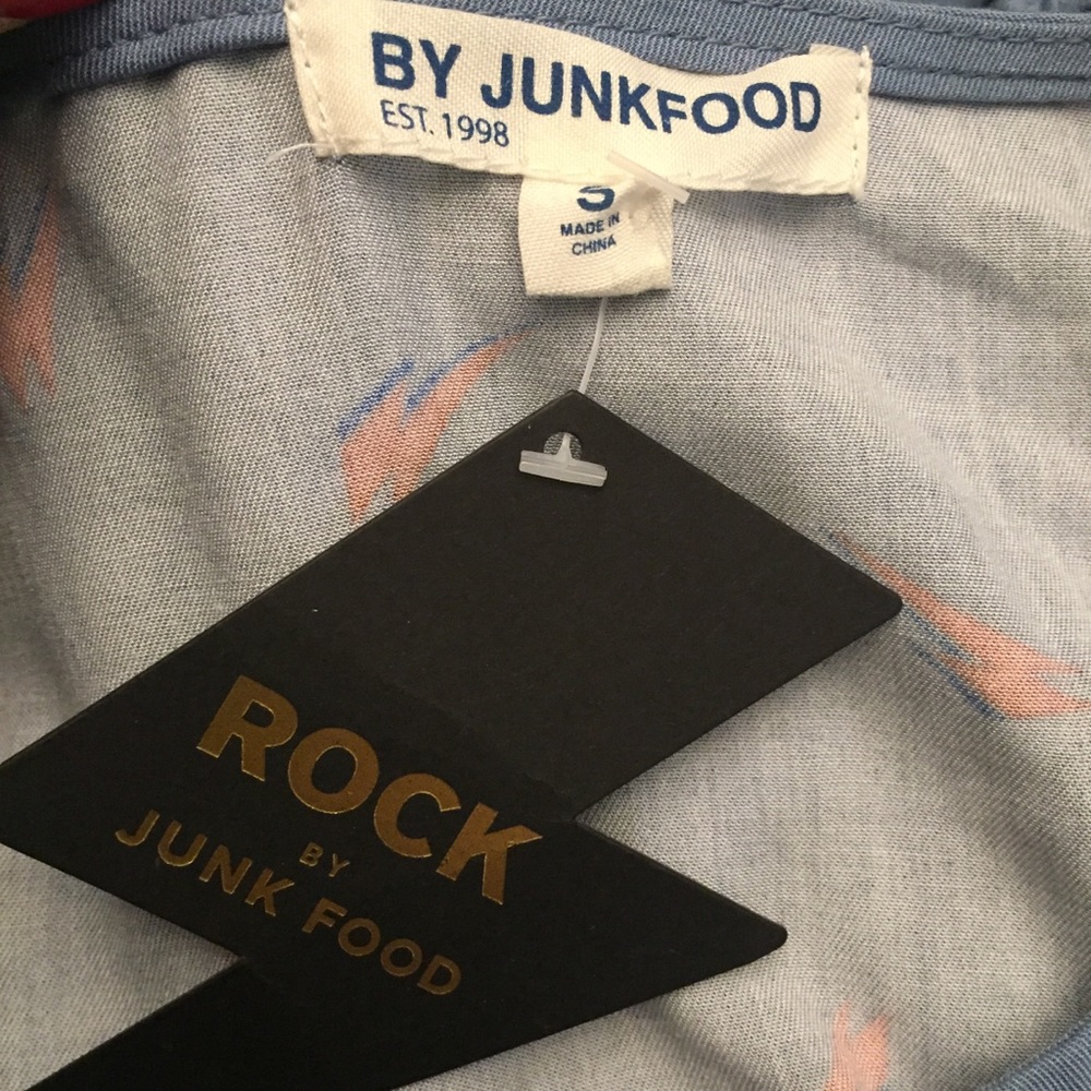 Junk Food Lightning Bolt David Bowie Dress - Picture 7 of 8